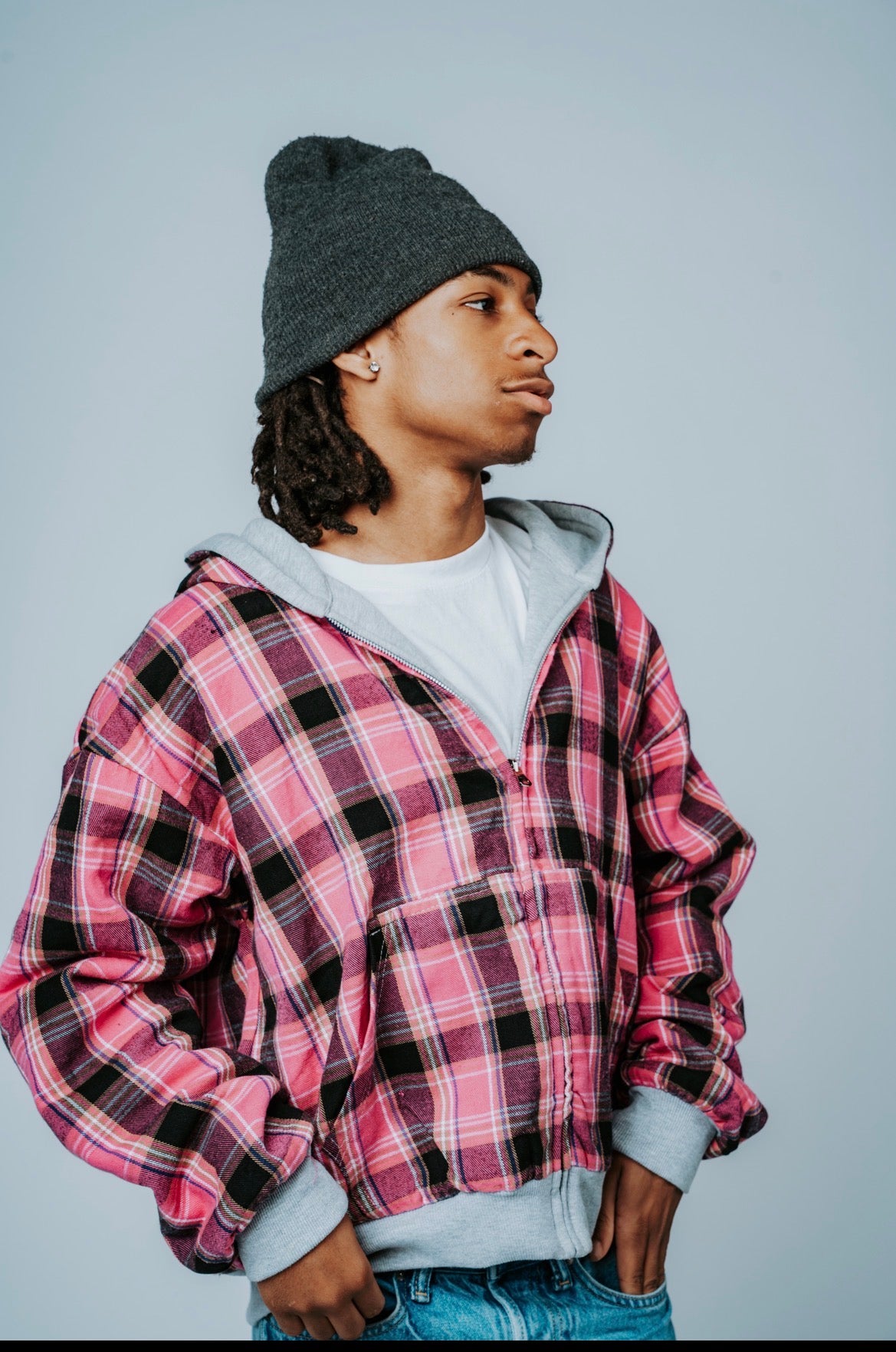 Reversible zip up
