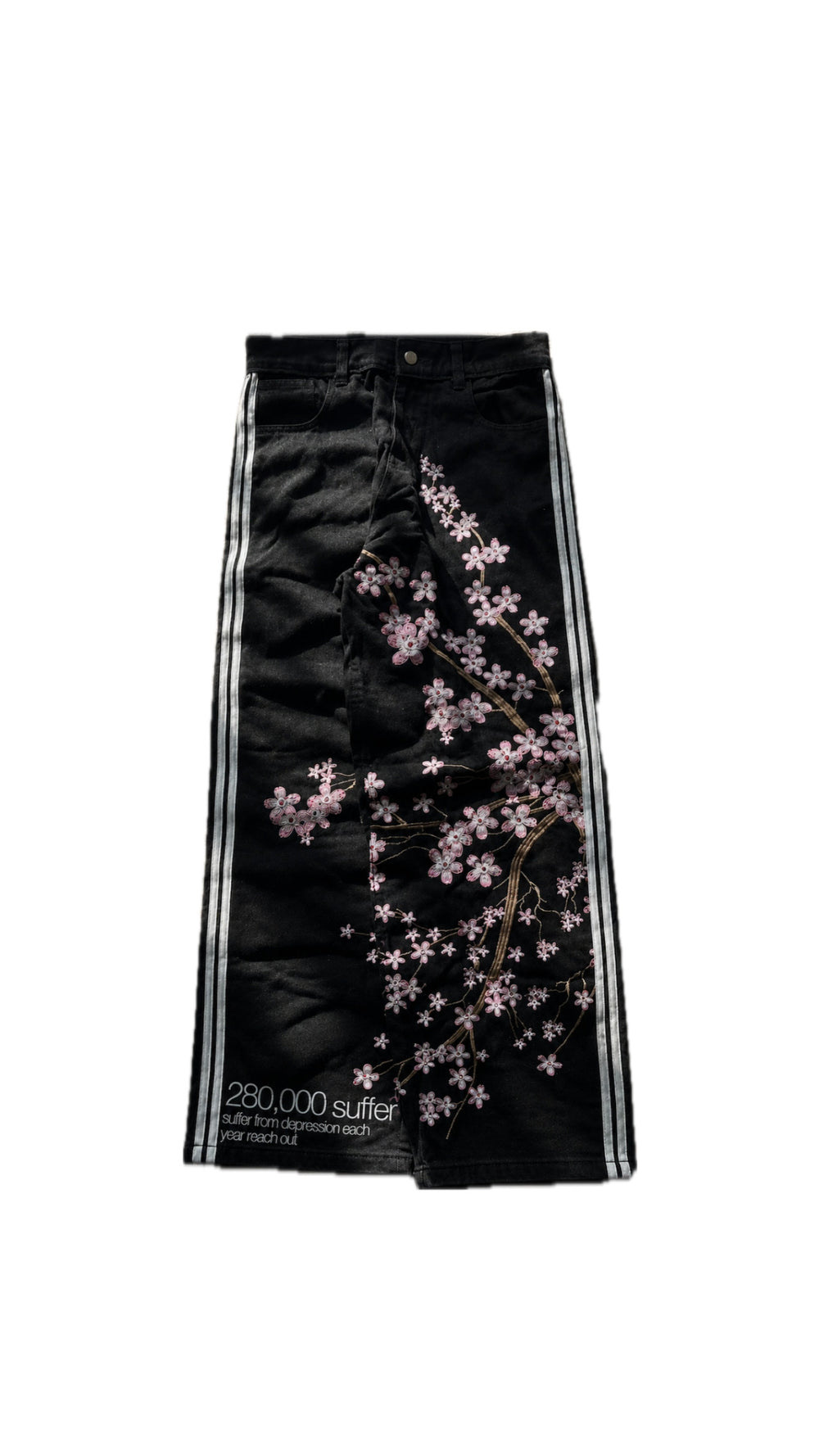 Sakura denim noir.