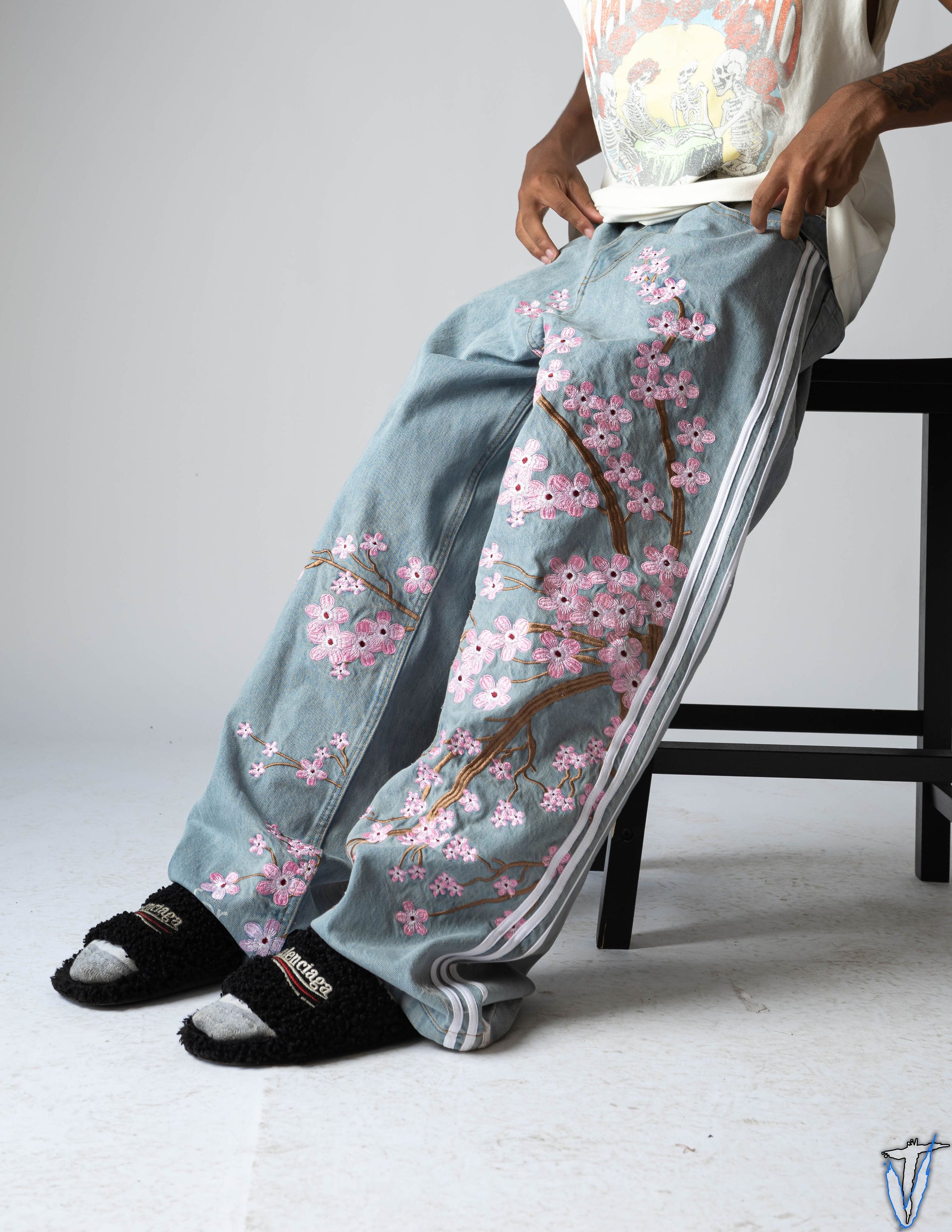 Sakura denim