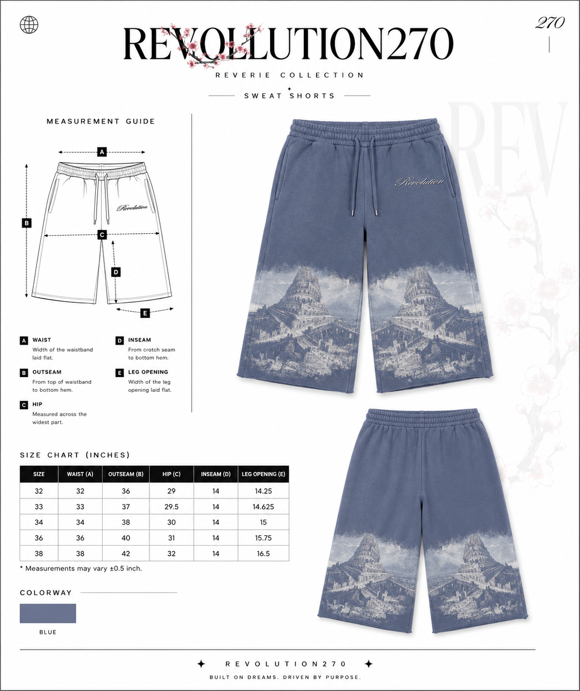 “Babel” long shorts