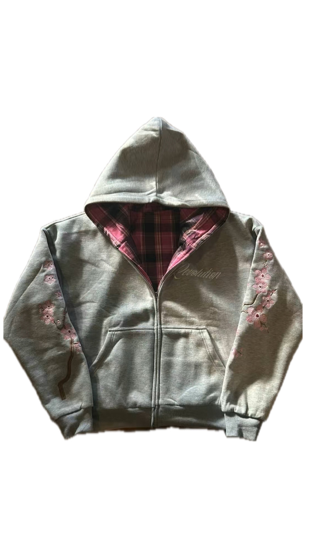 Reversible zip up